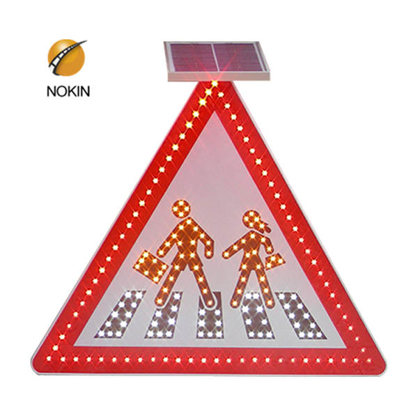 Solar Power Turning Left Street Sign Rate